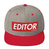 Editor Camerarigz Snapback Hat