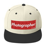 Photographer Camerarigz Snapback Hat
