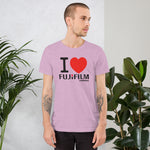 I Love Fujifilm Camerarigz Short-Sleeve Unisex T-Shirt