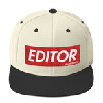 Editor Camerarigz Snapback Hat