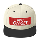 Quiet On Set Camerarigz Snapback Hat
