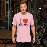 I Love Sony Camerarigz Short-Sleeve Unisex T-Shirt